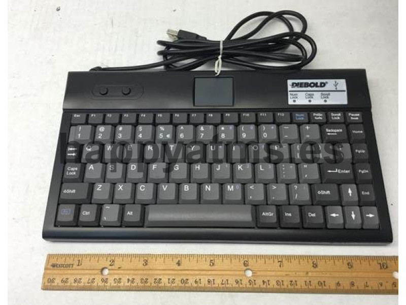 Diebold OPTEVA Maintenance USB Keyboard Keypad PN: 49-201381-000A