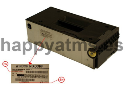 Wincor Nixdorf retract cassette SK21.2 PN: 01750078602