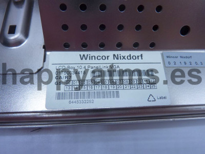 Wincor Nixdorf LCD BOX GXA 10.4" CR: 1750027236 PN: 01750034418
