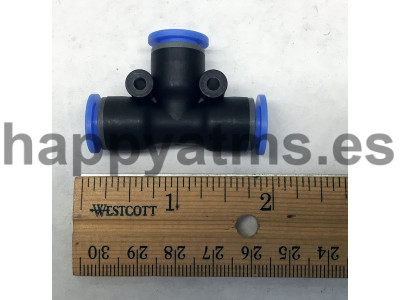 AS-NEW NCR CONNECTOR EQUAL TEE PN: 009-0007844, 90007844