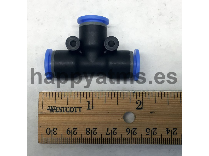 AS-NEW NCR CONNECTOR EQUAL TEE PN: 009-0007844, 90007844
