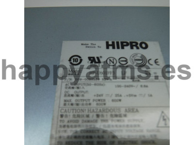 NCR POWER SUPPLY - SWITCH MODE - 600W +24V PN: 009-0023924, 90023924