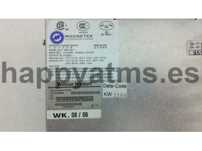Wincor Nixdorf Central Power Supply Unit CCDM PN: 01750056694, 1750056694
