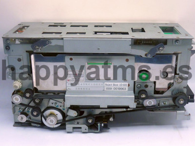 NCR REJECT BLOCK UD600 BNA2 PN: 009-0019963, 90019963