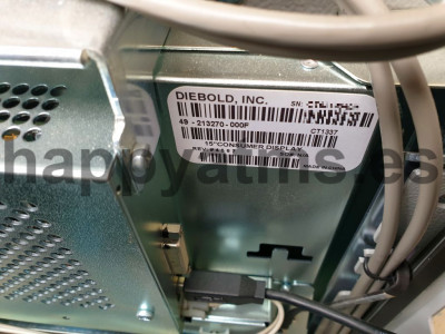 Diebold MON,LCD,15.0 IN CONS PN: 49-213270-000F, 49213270000F