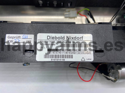 Wincor Nixdorf shutter horiz. protection 8x CMD RL PN: 01750187300, 1750187300