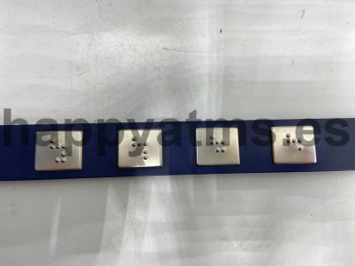 Wincor Nixdorf Keyboard Softkey Set 15" STD BR PCMET PN: 1750190138