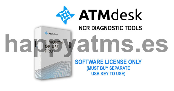 happyatms.es NEW ORIGINAL ATMdesk FIELD ONE-MONTH PRO+ LICENSE