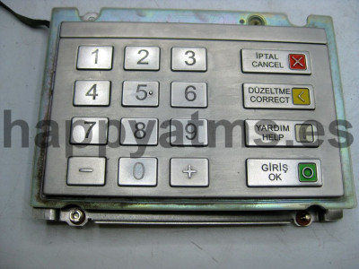 Wincor Nixdorf Keyboard V6 EPP TUR CES PN: 1750159525