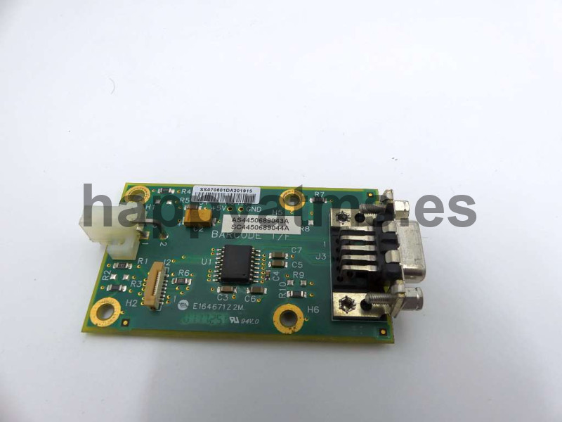 NCR NCR Barcode Interface PCB PN: 445-0689043, 4450689043