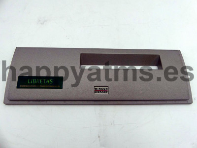 Wincor Nixdorf BEZEL FASCIA INSERT PN: 01750094037, 1750094037