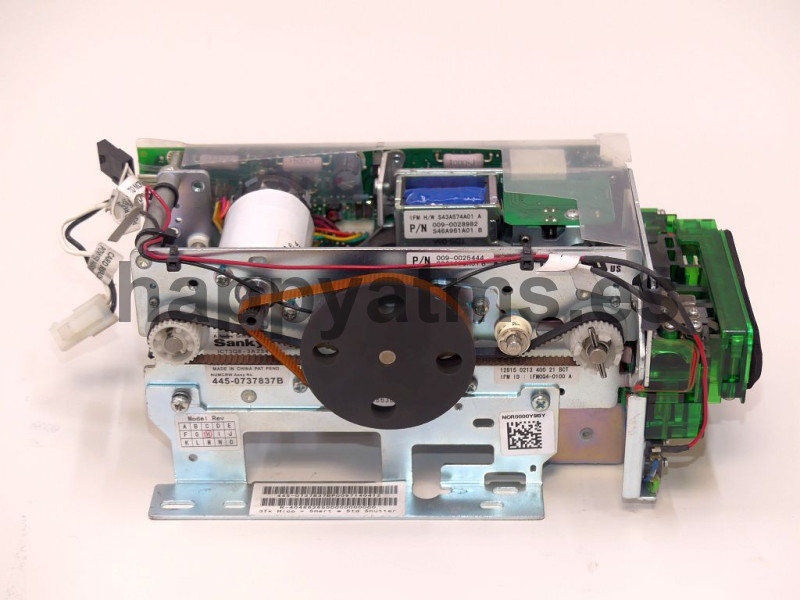 NCR CARD READER 3 TRACK HICO SMART WITH STD SHUTTER PN: 445-0737837B, 4450737837