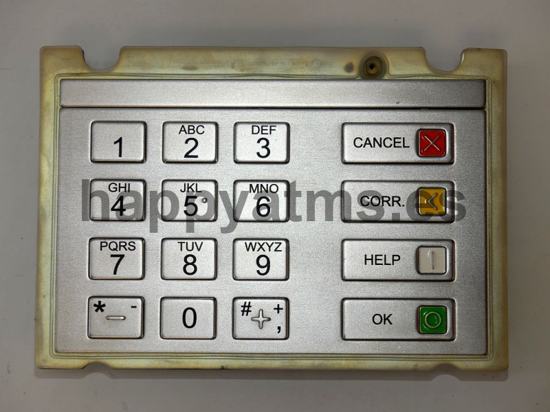 Wincor Nixdorf Keyboard V6 EPP INT Test CES PN: 01750153161, 1750153161